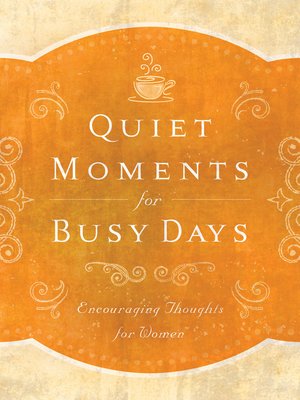 cover image of Quiet Moments for Busy Days